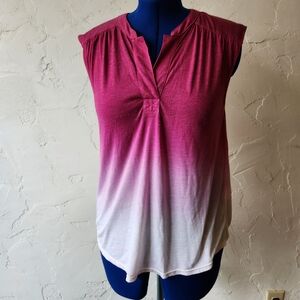 Women's Sleeveless Ombre Top
